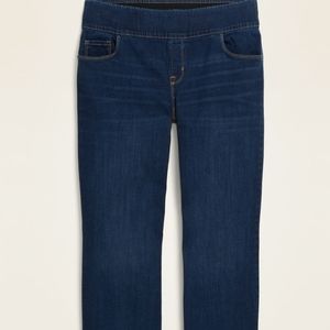 Old navy pull on boot cut jeans